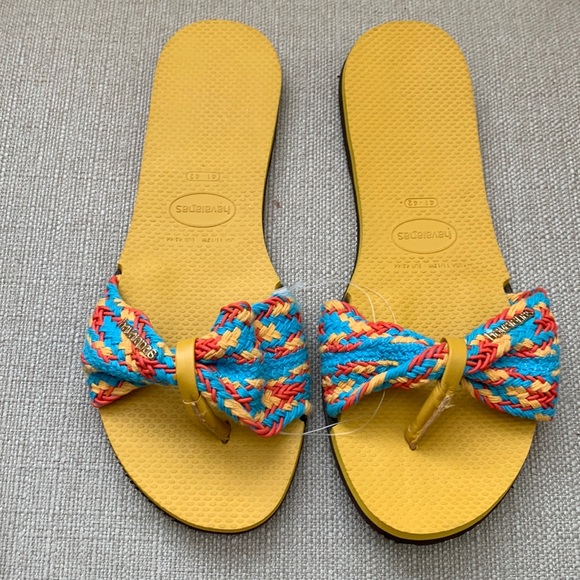 NEW Havaianas St. Tropez Mesh City Sandal Size 41-42 - Picture 1 of 5